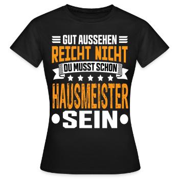 Gardien - T-shirt Femme - noir - Devant - AI Model Female 172 dark (172cm)