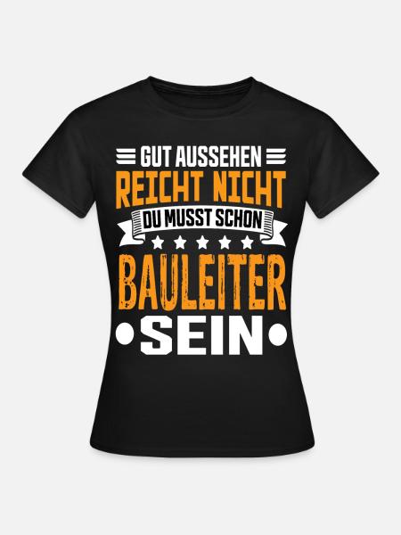 Directeur de la construction Gestion de la construction Meilleur directeur de la construction - T-shirt Femme - noir