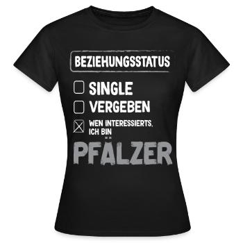 Palatinat Relation Statut Palatinat Palatinat Fête du vin du Palatinat - T-shirt Femme - noir - Devant - AI Model Female 172 dark (172cm)