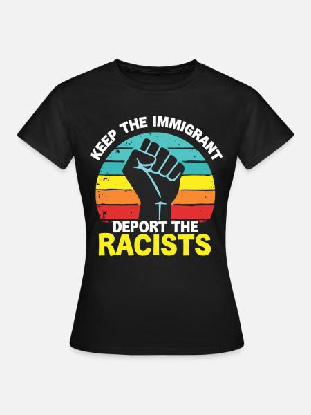 Antirassismus Vielfalt, Gerechtigkeit & Gleichheit - Frauen T-Shirt - Schwarz