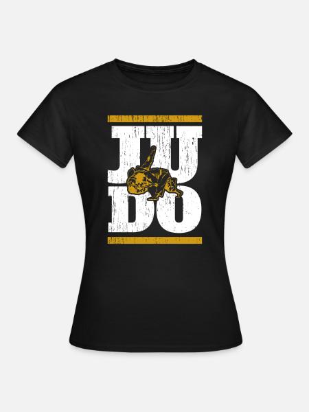 Judo - Frauen T-Shirt - Schwarz