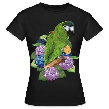 Noble ara - Frauen T-Shirt - Schwarz - Vorne - AI Model Female 172 dark (172cm)