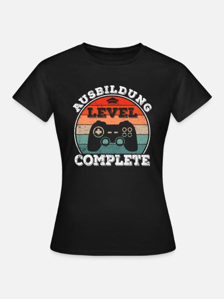 Ausbildung Auszubildender Abschluss Azubi Geschenk - Frauen T-Shirt - Schwarz