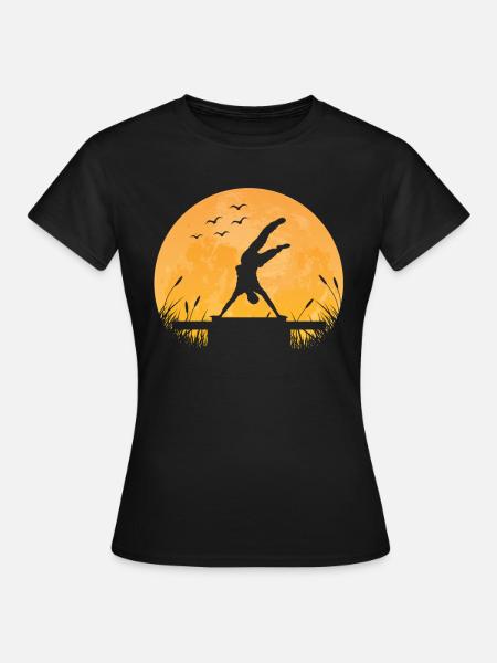 Parkour Parkour Runner Freerunning Handstand Parkur - Women's T-Shirt - black