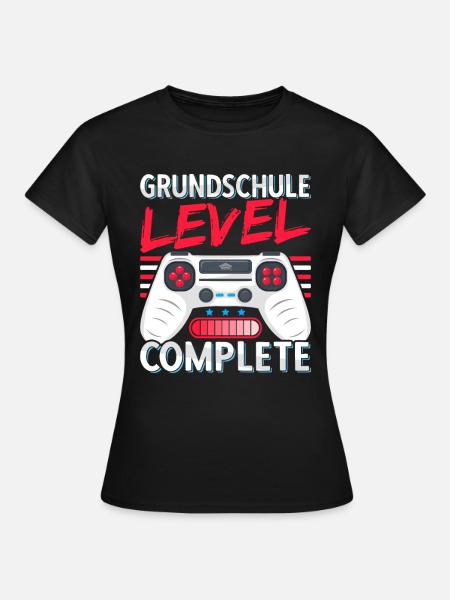 Grundschule Abschluss Abschied Junge Geschenk - Frauen T-Shirt - Schwarz