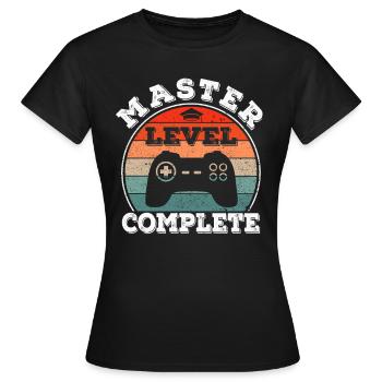 Maîtrise en administration des affaires - T-shirt Femme - noir - Devant - AI Model Female 172 dark (172cm)