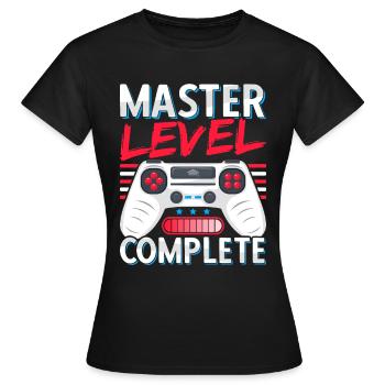 Maîtrise en administration des affaires - T-shirt Femme - noir - Devant - AI Model Female 172 dark (172cm)