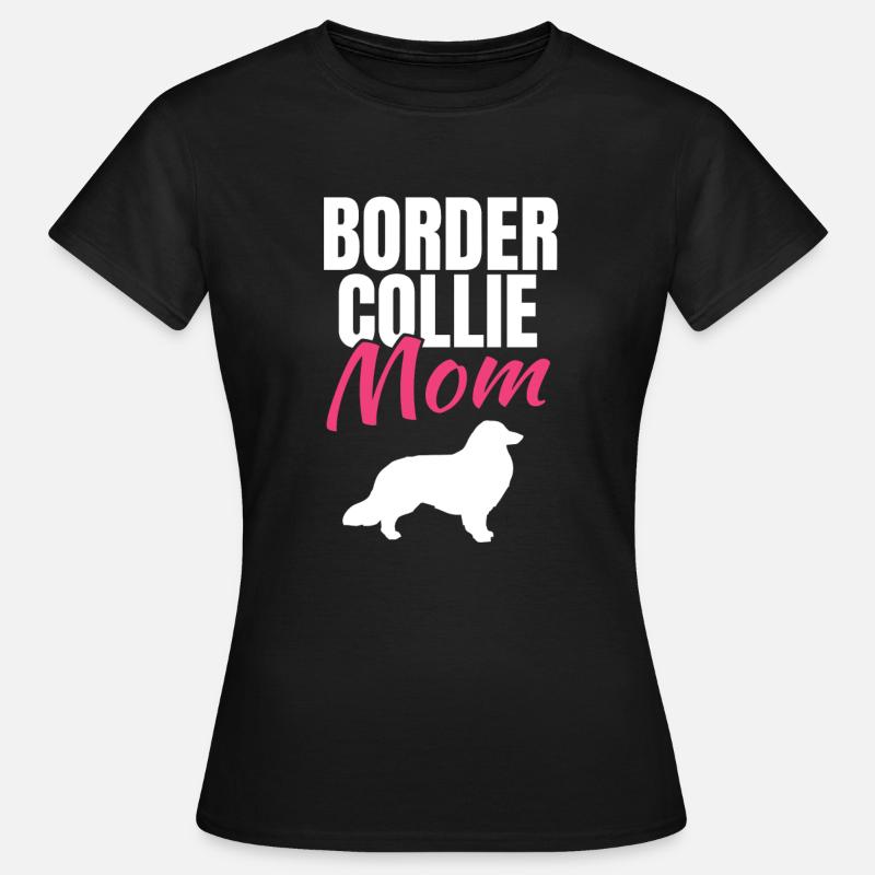 Border Collie - Women's T-Shirt - black