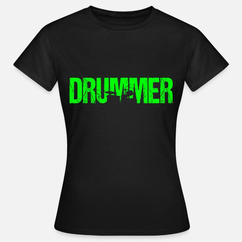 Drummer drummer drummer drummer - Women's T-Shirt - black