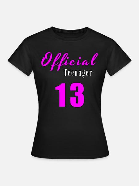 Officially Teenager - Women's T-Shirt - black