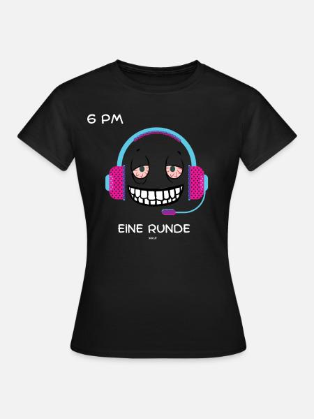 Zocker Shirt - Frauen T-Shirt - Schwarz