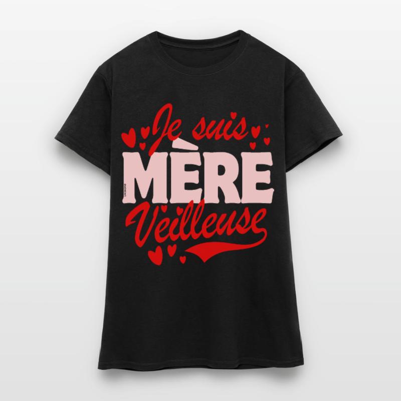 Muttertag - Ich bin eine Nachtmutter - Rot Frauen T-Shirt
