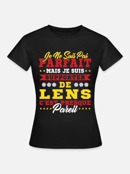 Geschenkidee für Lens-Unterstützer - Frauen T-Shirt - Schwarz