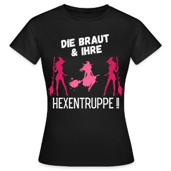 Bachelor party - Women's T-Shirt - black - Front - AI Model Female 172 dark (172cm)