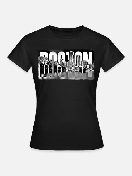 Boston - Frauen T-Shirt - Schwarz