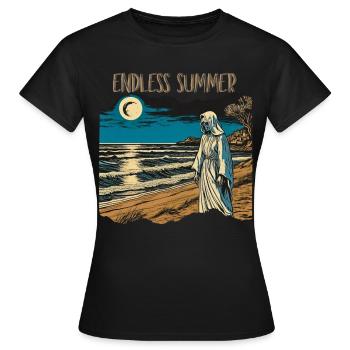 Endless Summer - Women's T-Shirt - black - Front - AI Model Female 172 dark (172cm)