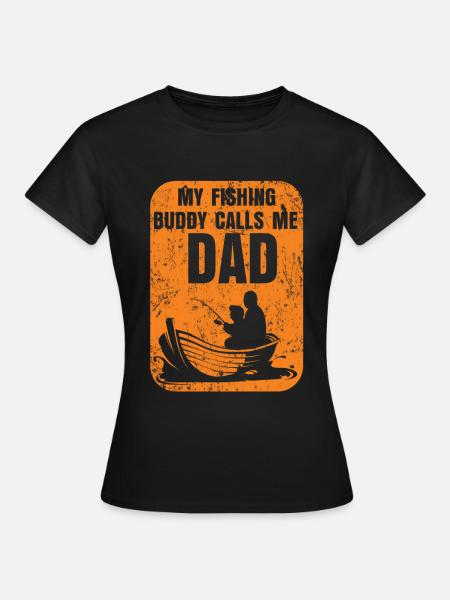 Dar córka syna połowów - T-shirt dam - svart