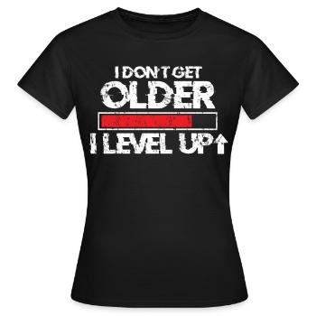 Cadeau d'anniversaire du joueur - T-shirt Femme - noir - Devant - AI Model Female 172 dark (172cm)