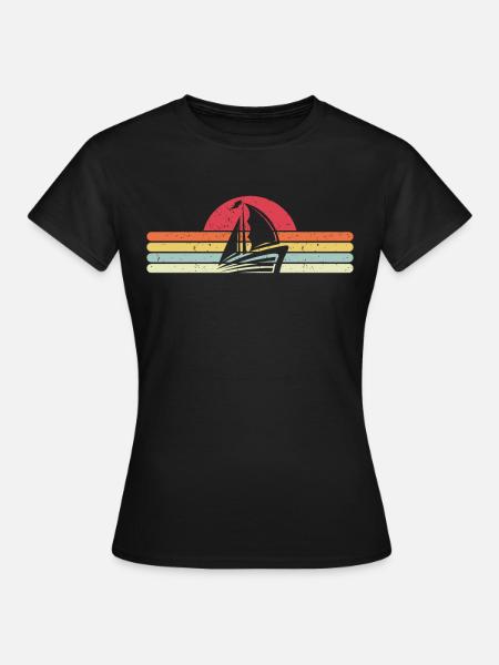 sailing - Women's T-Shirt - black