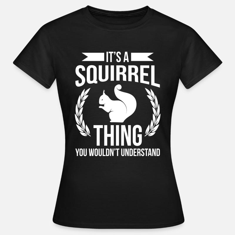Squirrel thing - Women's T-Shirt - black