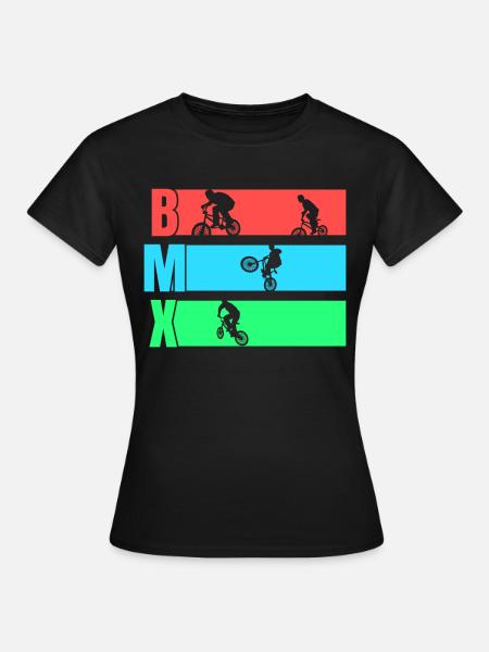 BMX - T-shirt Femme - noir