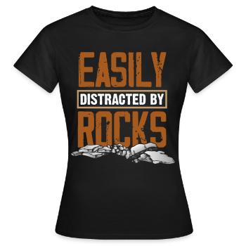Geologe Geowissenschaftler - Frauen T-Shirt - Schwarz - Vorne - AI Model Female 172 dark (172cm)