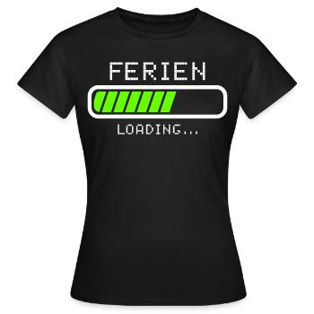 Ferien Sommerurlaub Winterurlaub Geschenkideen - Frauen T-Shirt - Schwarz - Vorne - AI Model Female 172 dark (172cm)