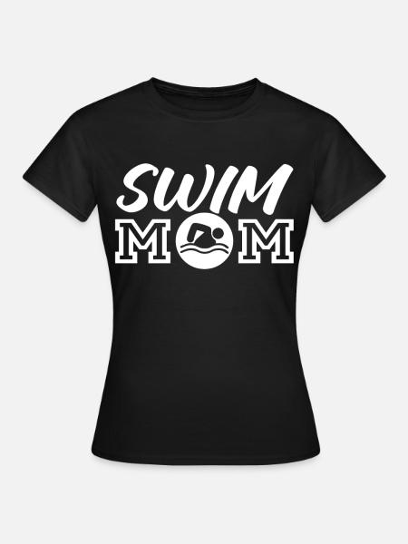 Schwimmer Schwimmen Spruch - Frauen T-Shirt - Schwarz