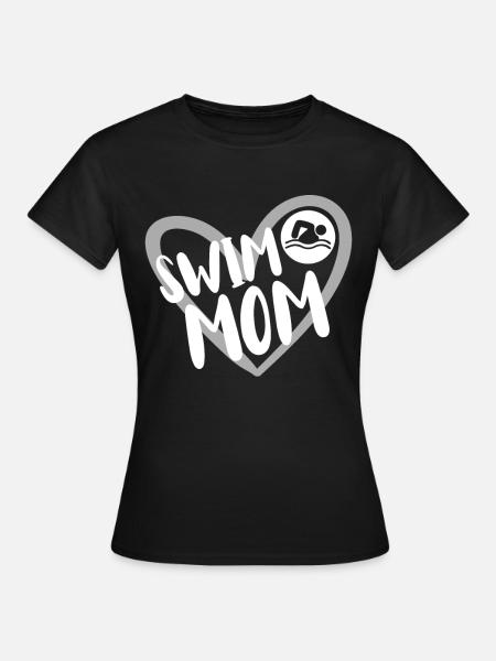 Schwimmer Schwimmen Spruch - Frauen T-Shirt - Schwarz