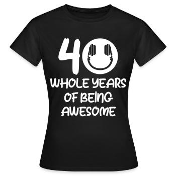 DJ Auftritt Auflegen - Frauen T-Shirt - Schwarz - Vorne - AI Model Female 172 dark (172cm)