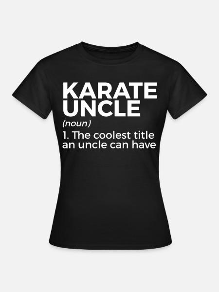 Karate - Frauen T-Shirt - Schwarz