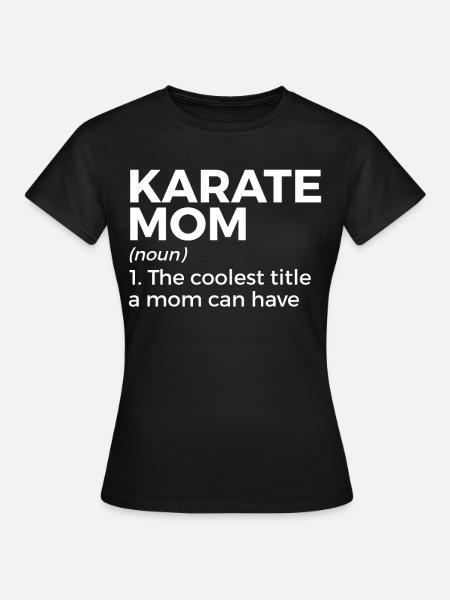 Karate - Frauen T-Shirt - Schwarz