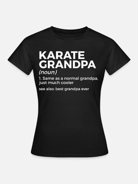 Karate - Frauen T-Shirt - Schwarz