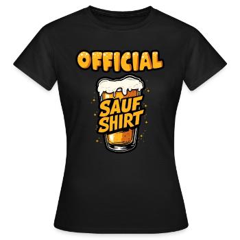 Le seul maillot officiel Sauf - T-shirt Femme - noir - Devant - AI Model Female 172 dark (172cm)