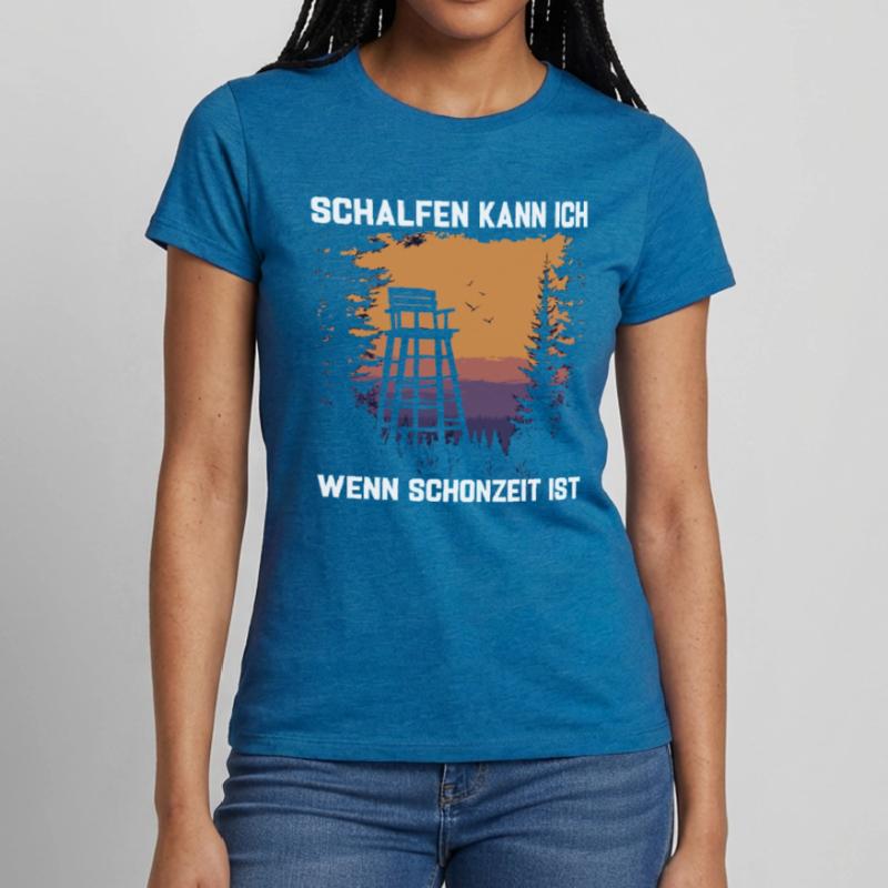 Jäger Schonzeit Frauen T-Shirt