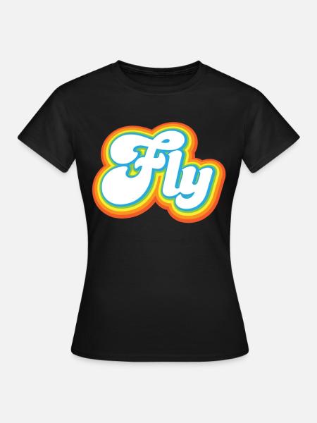 Luftfahrt - Fly - Frauen T-Shirt - Schwarz