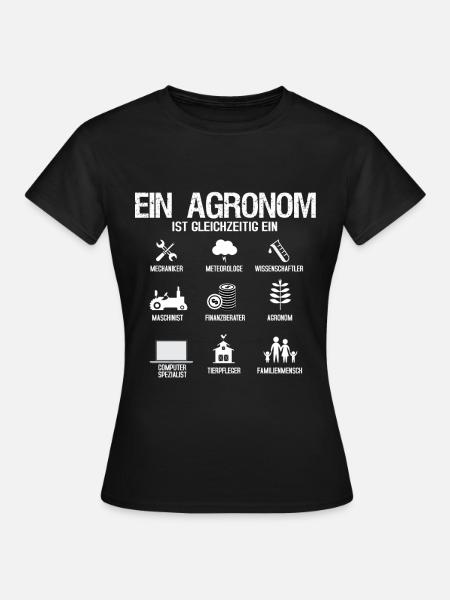 Cadeau de tracteur drôle agriculteur agriculteur agriculteur - T-shirt Femme - noir