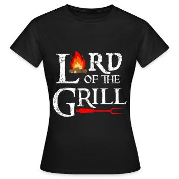 Lord of the grill - Women's T-Shirt - black - Front - AI Model Female 172 dark (172cm)