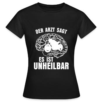 Motorrad Zweirad - Frauen T-Shirt - Schwarz - Vorne - AI Model Female 172 dark (172cm)