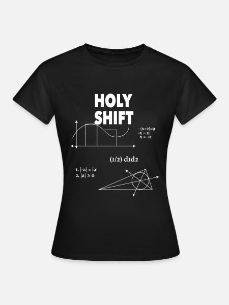 Physik Wissenschaft Naturwissenschaft Geschenk - Frauen T-Shirt - Schwarz