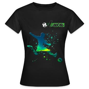 Sports - Women's T-Shirt - black - Front - AI Model Female 172 dark (172cm)