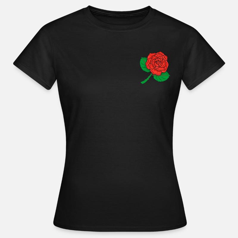 rose - Women's T-Shirt - black