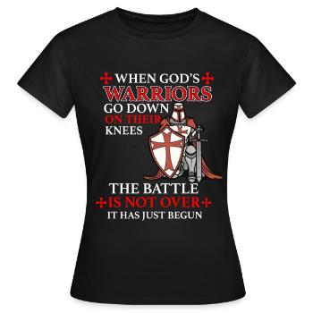 Le christianisme cadeau - T-shirt Femme - noir - Devant - AI Model Female 172 dark (172cm)