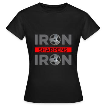 Le christianisme cadeau - T-shirt Femme - noir - Devant - AI Model Female 172 dark (172cm)