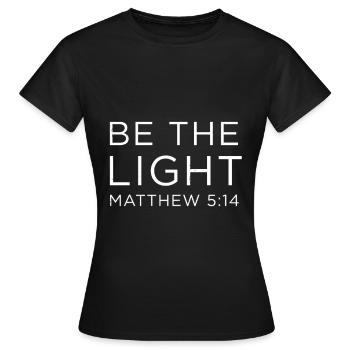 Le christianisme cadeau - T-shirt Femme - noir - Devant - AI Model Female 172 dark (172cm)