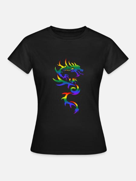 Gay Pride Geschenk - Frauen T-Shirt - Schwarz