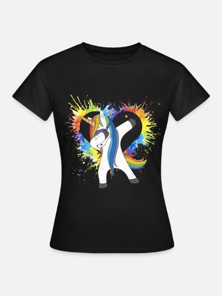Gay Pride Geschenk - Frauen T-Shirt - Schwarz