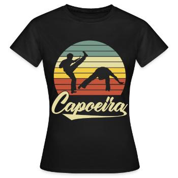 Capoeira - T-shirt Femme - noir - Devant - AI Model Female 172 dark (172cm)