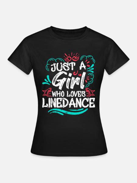 Linedance Cadeau - T-shirt Femme - noir