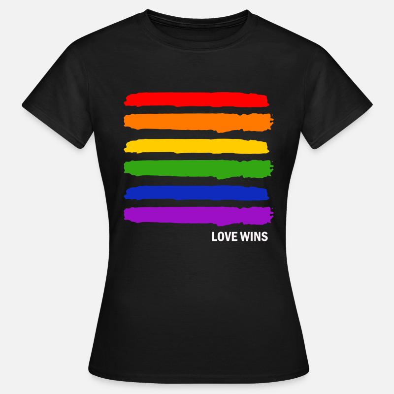 Gay Pride Gift - Maglietta da donna - nero